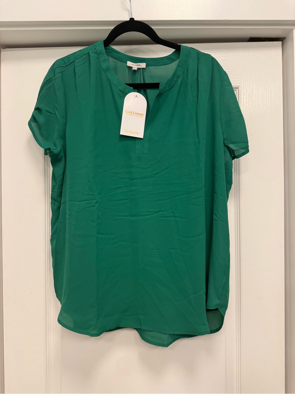 Pleione Emerald Green Blouse